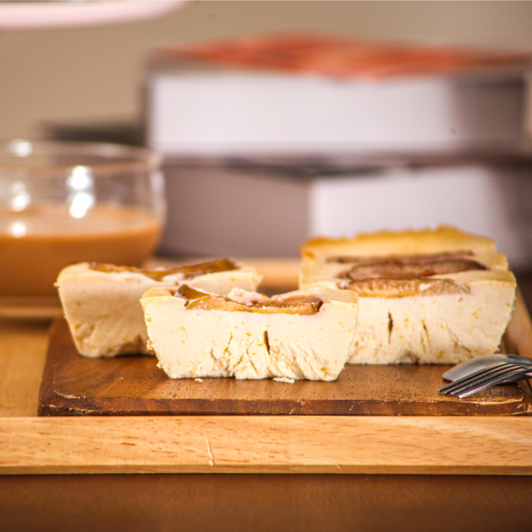【夏期限定!】いちじくと日向夏のチーズケーキ