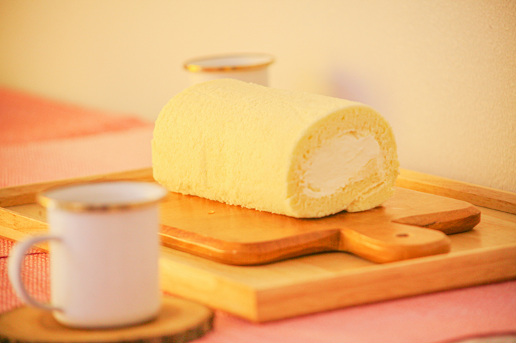 ママのチーズロールケーキ1本(ロング約15cm、400g)|グルテンフリー