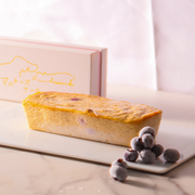 【ブルブルファーム20の有機ブルーベリー使用】晩夏感じるブルーベリーのチーズケーキ|グルテンフリー